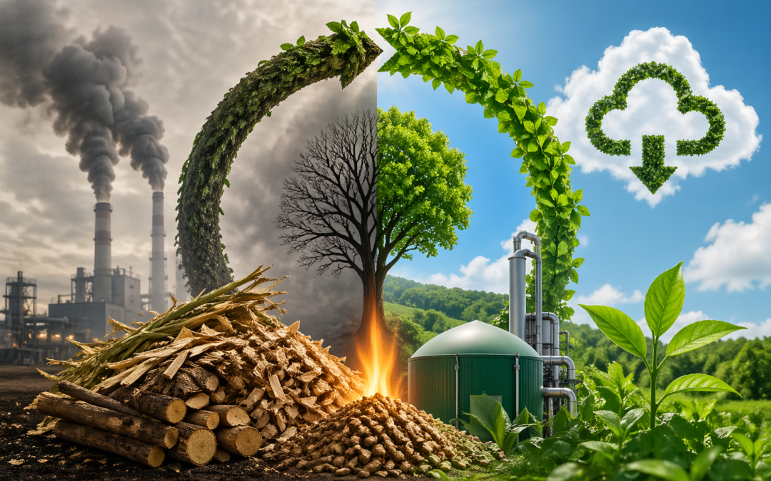 Carbon Emission Reduction Using Biomass